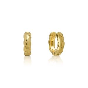 SAINT VALENTINE Forma Mini Hoops - Gold